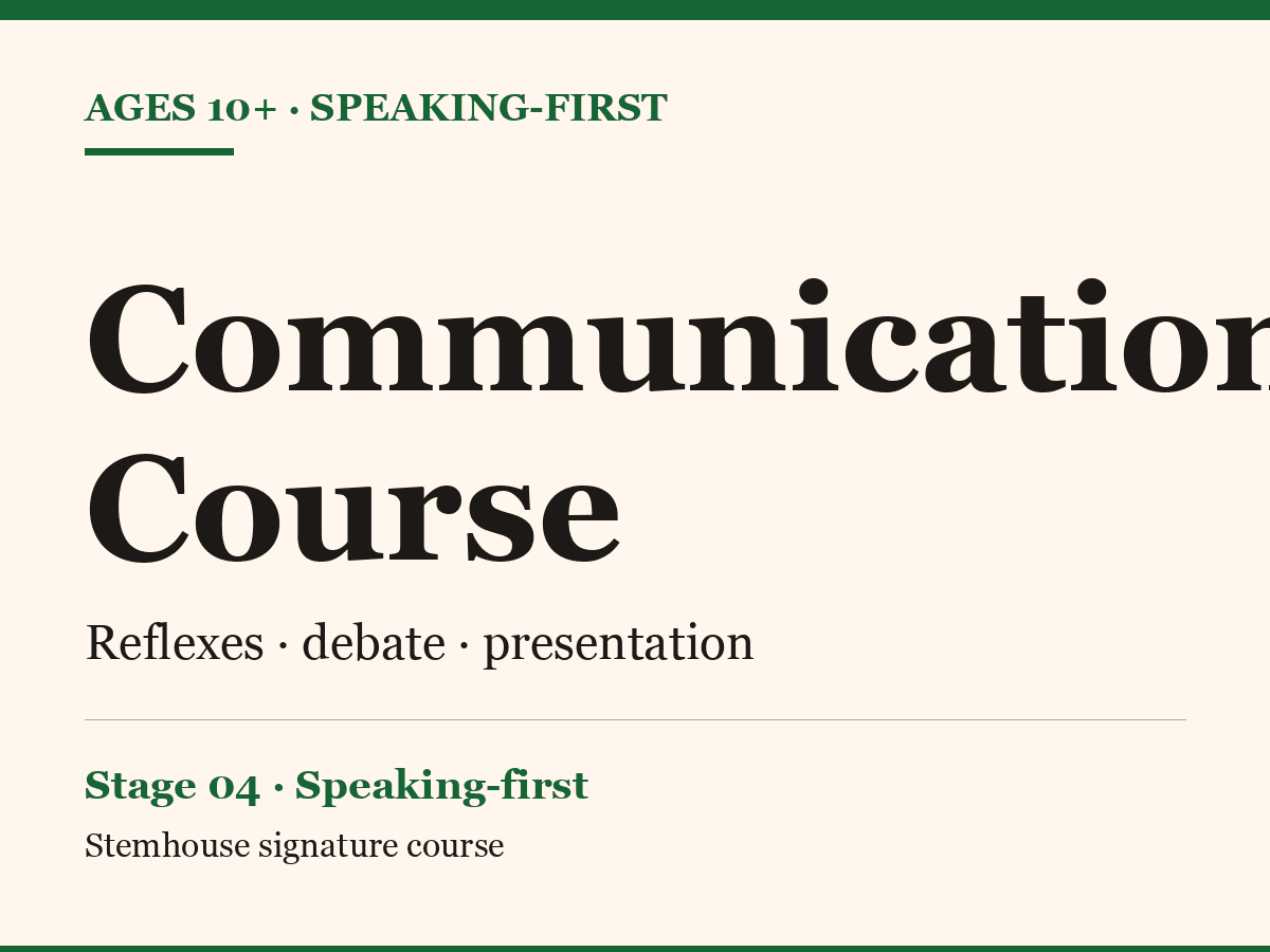 Communication Course material
