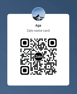 Scan to add Aga on Zalo